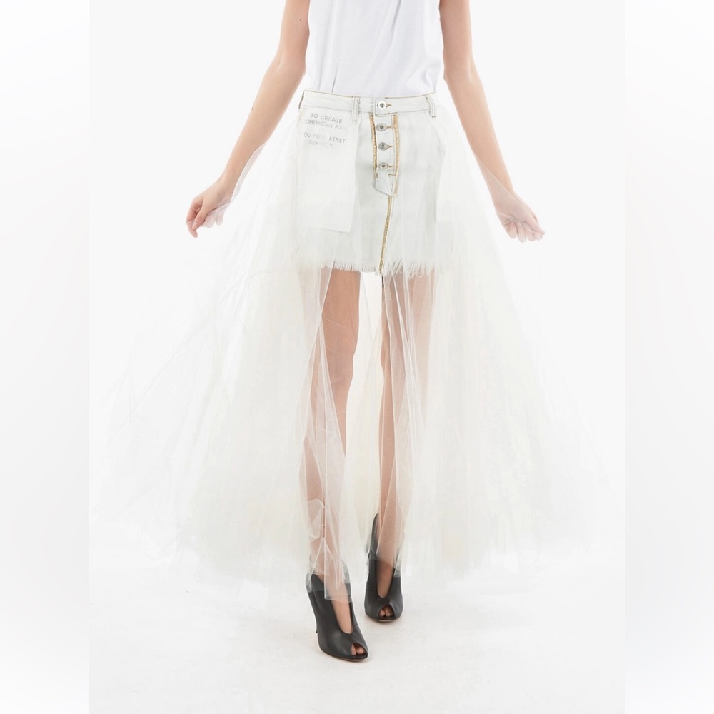 Unravel project mini tulle skirt size 0-Xs new